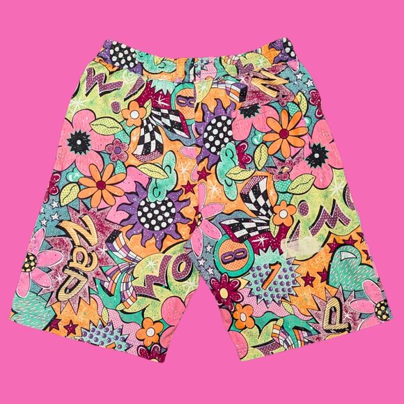 Funky and Groovy Shorts with Pockets Size M - Picture 2 of 2
